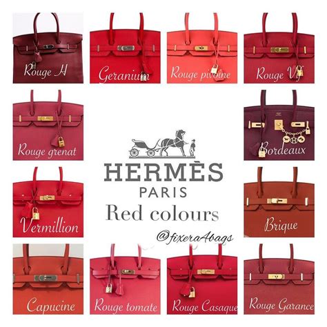 hermes bags and purses|hermes handbags color chart.